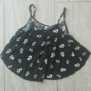 Floral crop top